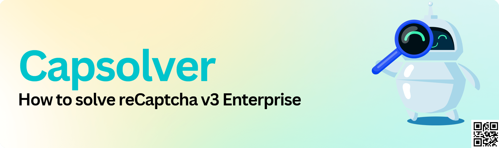 How to solve reCaptcha v3 enterprise