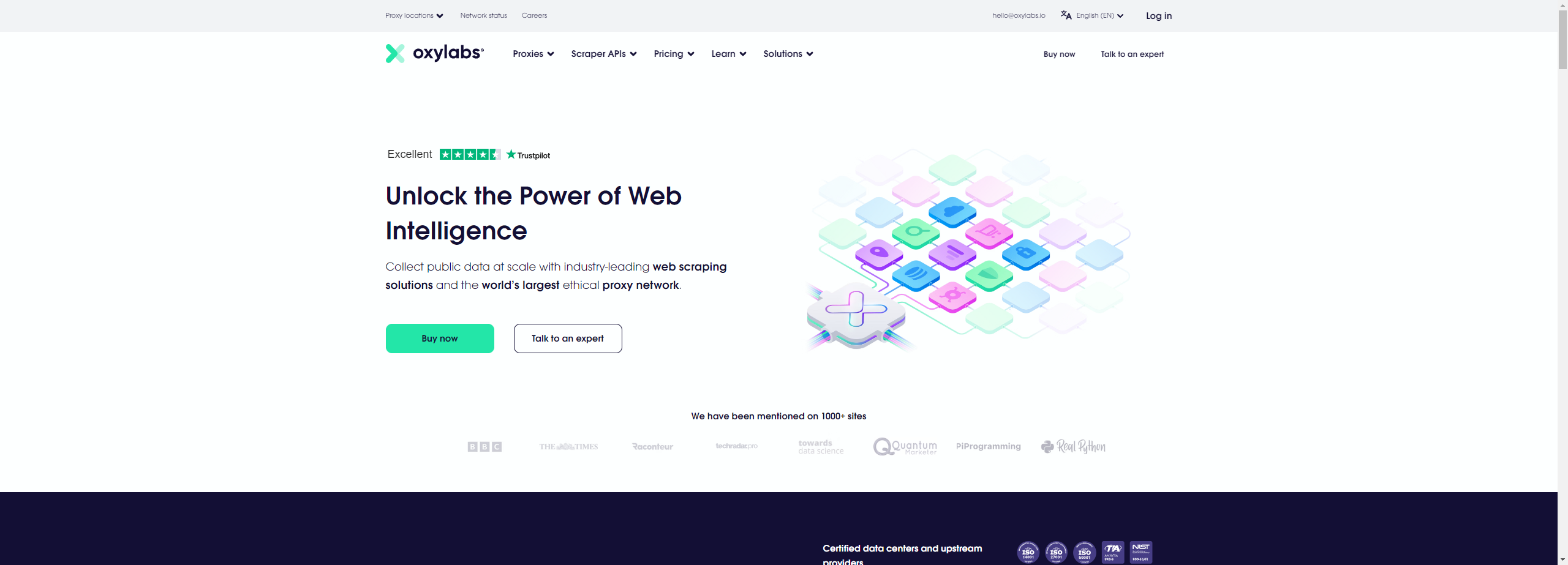 Oxylabs, Unlock the Power of Web Intelligence