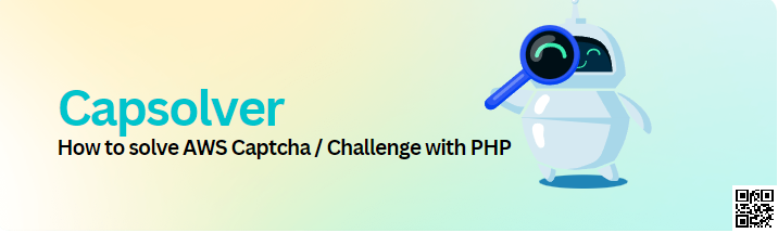 How to solve AWS Captcha / Challenge using PHP