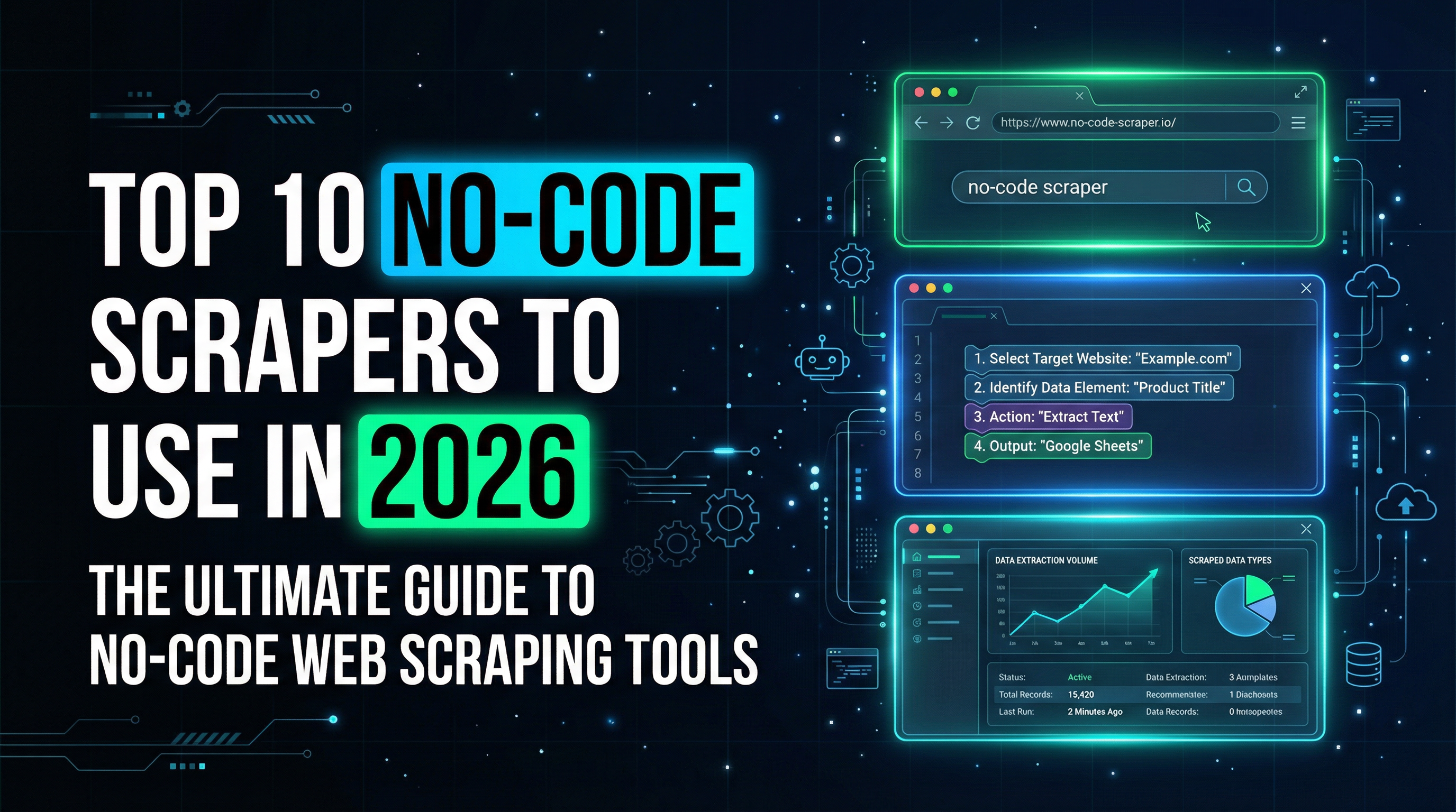Top 10 No-Code Scrapers to Use in 2026