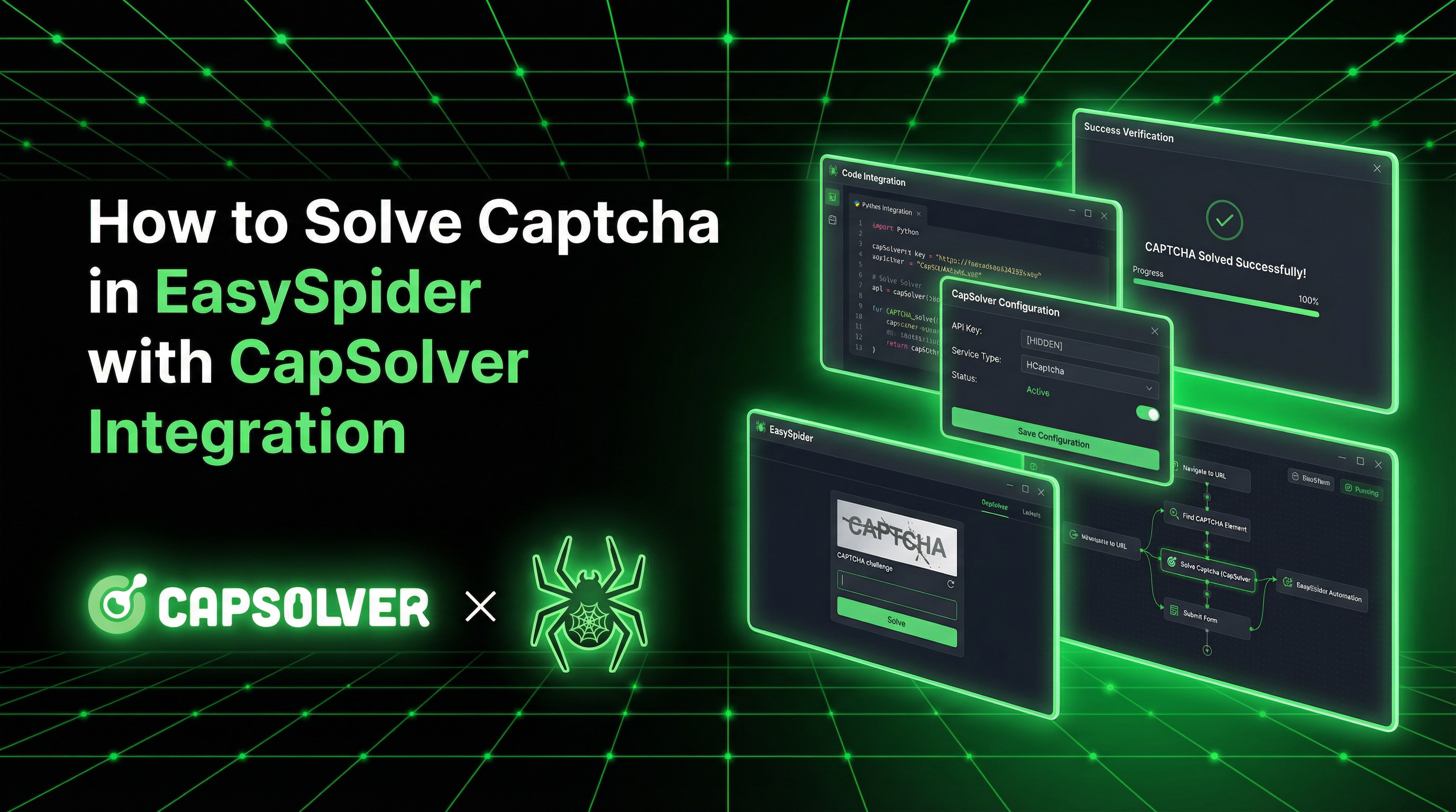 Easyspider CapSolver Captcha Integration
