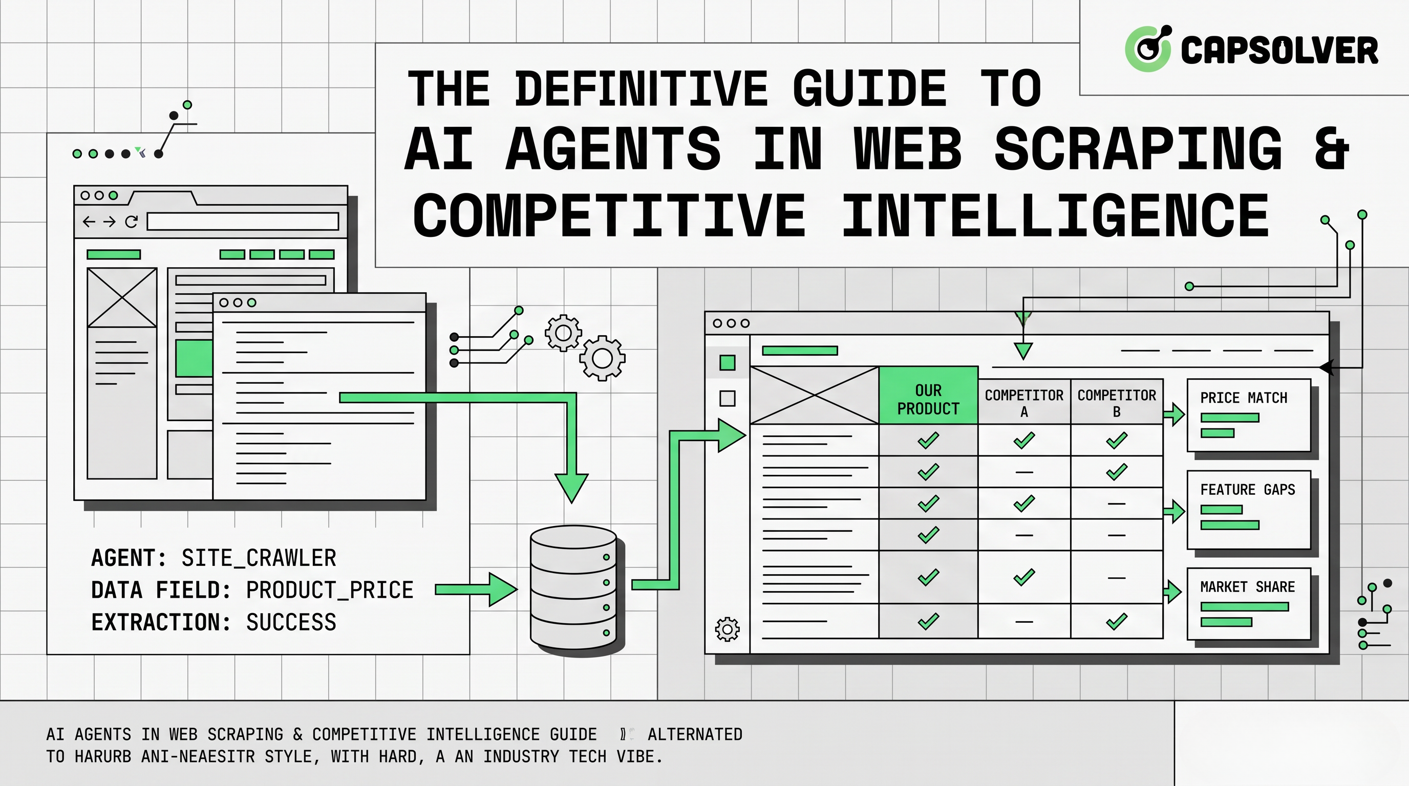 Cómo los agentes de IA impulsan el scraping web y la automatización de inteligencia competitiva