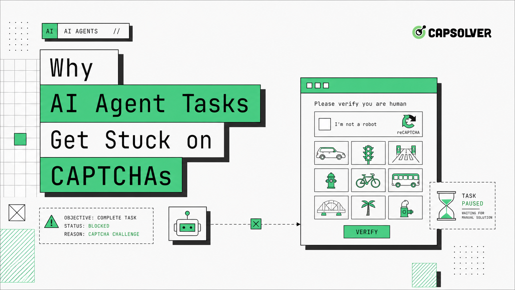 UI風のカバー AIエージェントのタスクがCAPTCHA画面で詰まる理由を説明する